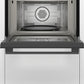 Bosch Series 4 Built-In Compact Microwave with Hot Air 60x45cm - Black