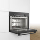 Bosch Series 4 Built-In Compact Microwave with Hot Air 60x45cm - Black