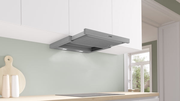 Bosch Series 4 Telescopic Cooker Hood 60cm - Silver