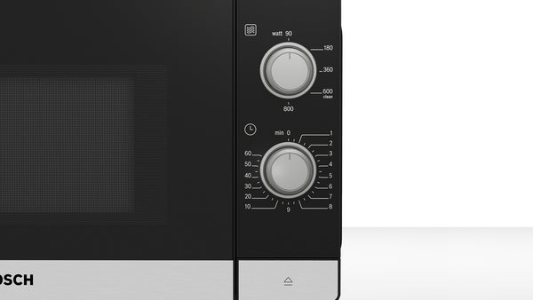 Bosch Series 2 Freestanding Microwave 44x26cm - Stainless Steel