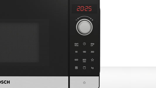 Bosch Series 2 Freestanding Microwave with Grill 44x26cm - Stainless Steel