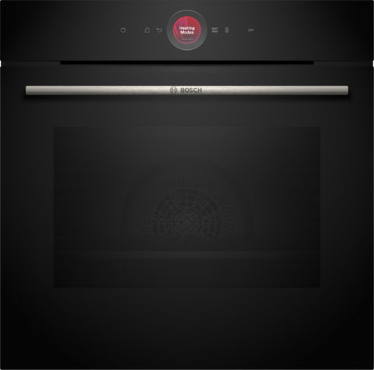 Bosch Series 8 Built-In Electric Single Oven - Black - A+ Rated