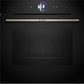 Bosch Series 8 Built-In Electric Single Oven with Steam & Air Fry - Black - A+ Rated