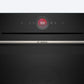 Bosch Series 8 Built-In Electric Single Oven with Pyrolytic - Black - A+ Rated