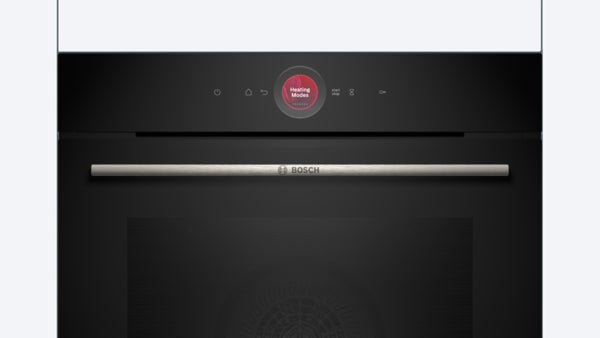 Bosch Series 8 Built-In Electric Single Oven with Pyrolytic - Black - A+ Rated