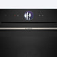Bosch Series 8 Built-In Electric Single Oven with Air Fry - Black - A+ Rated