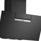 Bosch Series 4 Wall-Mounted Angled Glass Cooker Hood 80cm - Black