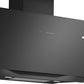 Bosch Series 8 Wall-Mounted Inclined Cooker Hood 90cm - Black Glass