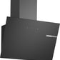 Bosch Series 2 Wall-Mounted Angled Glass Cooker Hood 60cm - Black