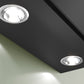 Bosch Series 2 Wall-Mounted Angled Glass Cooker Hood 60cm - Black
