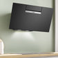 Bosch Series 4 Wall-Mounted Angled Glass Cooker Hood 80cm - Black