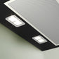 Bosch Series 4 Wall-Mounted Angled Glass Cooker Hood 80cm - Black