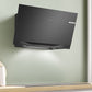 Bosch Series 8 Wall-Mounted Inclined Cooker Hood 90cm - Black Glass