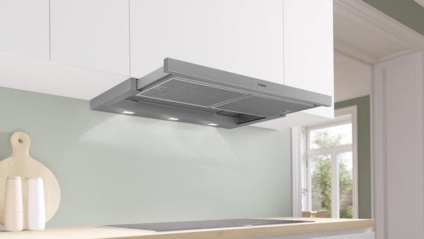 Bosch Series 4 Telescopic Cooker Hood 90cm - Silver
