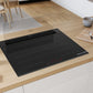 Bosch Series 8 Downdraft Hood 80cm - Black Glass