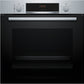 Bosch Series 4 Built-In Electric Single Oven with Steam - Stainless Steel - A+ Rated