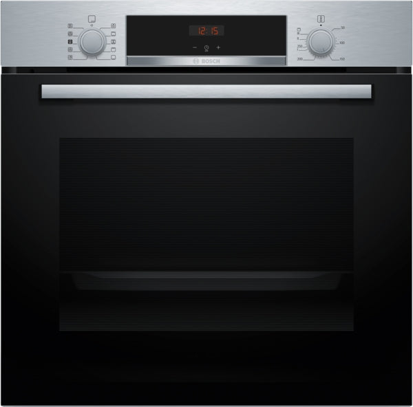 Bosch Series 4 Built-In Electric Single Oven with Steam - Stainless Steel - A+ Rated
