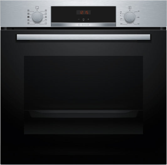 Bosch Series 4 Built-In Electric Single Oven with Steam - Stainless Steel - A+ Rated
