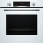 Bosch Series 4 Built-In Electric Single Oven with Steam - White - A+ Rated
