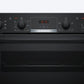 Bosch Series 4 Built-In Electric Double Oven - Black - A Rated