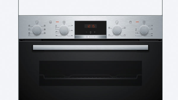Bosch Series 4 Built-In Electric Double Oven - Stainless Steel - A Rated