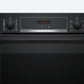 Bosch Series 4 Built-In Electric Single Oven with Pyrolytic - Black - A+ Rated