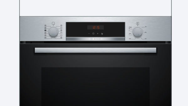 Bosch Series 4 Built-In Electric Single Oven with Pyrolytic - Stainless Steel - A+ Rated