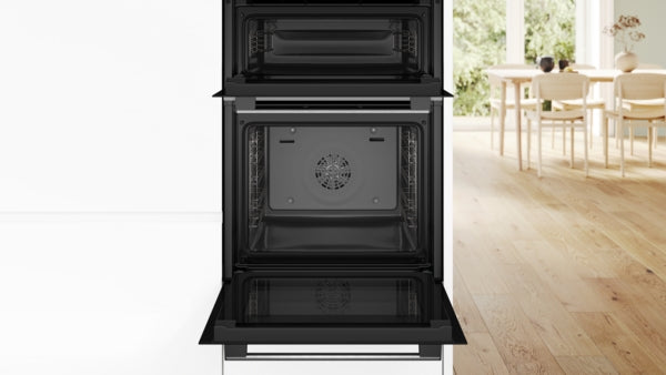 Bosch Series 4 Built-In Electric Double Oven - Stainless Steel - A Rated