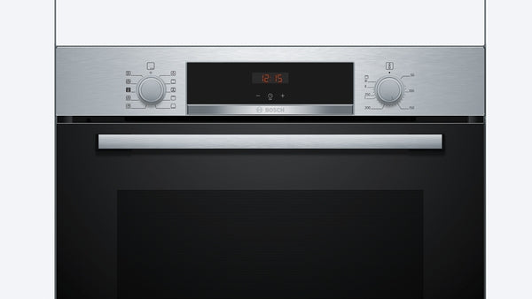 Bosch Series 4 Built-In Electric Single Oven with Steam - Stainless Steel - A+ Rated