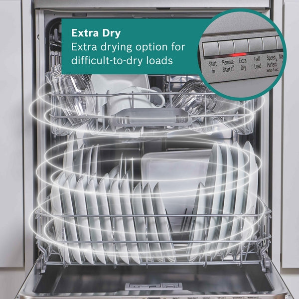Bosch Series 4 Fully-Integrated Dishwasher 60cm - Variable Hinge XXL
