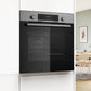 Bosch Series 4 Built-In Electric Single Oven with Pyrolytic - Stainless Steel - A+ Rated