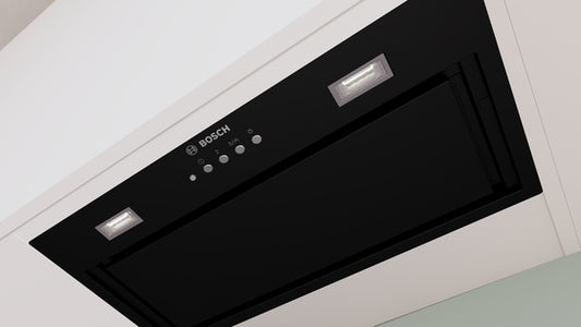 Bosch Series 6 Canopy Cooker Hood 52cm - Black