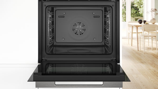 Bosch Series 8 Built-In Electric Single Oven - Black - A+ Rated