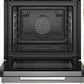 Bosch Series 8 Built-In Electric Single Oven with Pyrolytic - Black - A+ Rated