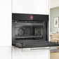Bosch Series 8 Built-In Compact Oven with Microwave 60x45cm - Black