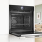 Bosch Series 8 Built-In Electric Single Oven with Air Fry - Black - A+ Rated