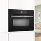 Bosch Series 8 Built-In Compact Oven with Microwave 60x45cm - Black