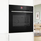 Bosch Series 8 Built-In Electric Single Oven - Black - A+ Rated
