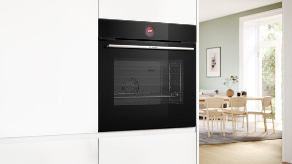 Bosch Series 8 Built-In Electric Single Oven - Black - A+ Rated