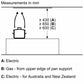 Bosch Series 2 Integrated Design Hood 80cm - Matt Black