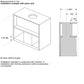 Bosch Series 2 Integrated Design Hood 80cm - Matt Black