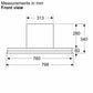 Bosch Series 2 Integrated Design Hood 80cm - Matt Black