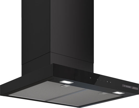 Bosch Series 6 Wall-Mounted Chimney Cooker Hood 60cm - Matt Black