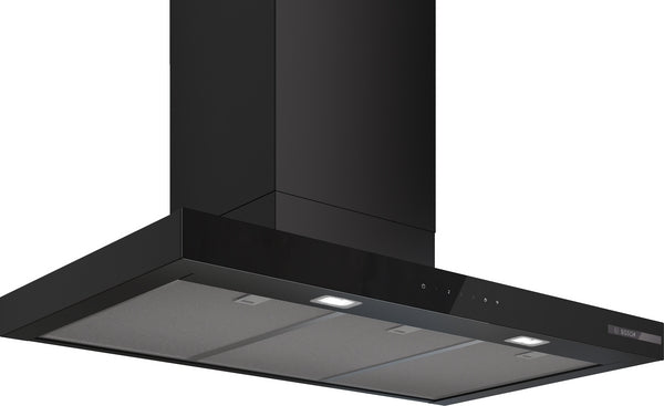 Bosch Series 6 Wall-Mounted Chimney Cooker Hood 90cm - Matt Black