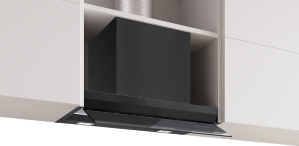 Bosch Series 6 Integrated Design Hood 60cm - Clear Glass Matt Black