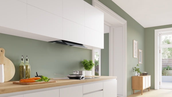 Bosch Series 6 Integrated Design Hood 60cm - Clear Glass Matt Black