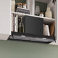 Bosch Series 4 Integrated Design Hood 80cm - Clear Glass Matt Black