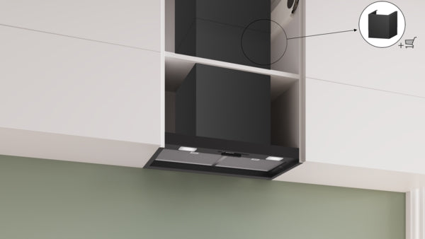 Bosch Series 2 Integrated Design Hood 60cm - Matt Black