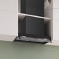 Bosch Series 4 Integrated Design Hood 60cm - Clear Glass Matt Black