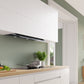 Bosch Series 6 Integrated Design Hood 90cm - Clear Glass Matt Black